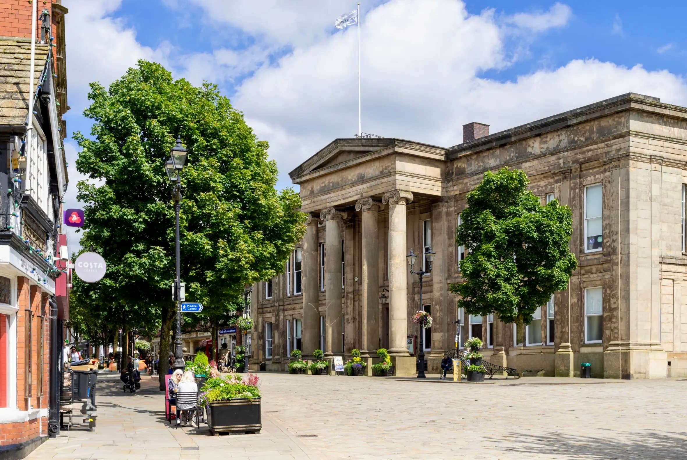 Macclesfield town centre